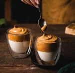 Taza de café de vidrio de doble pared de 250 ml - Imagen 3